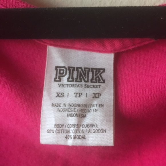 SOLD-PINK Victoria Secret top. - Picture 3 of 3